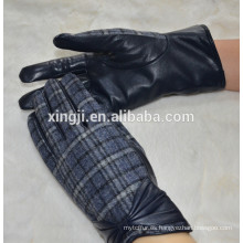 guantes de cuero de invierno